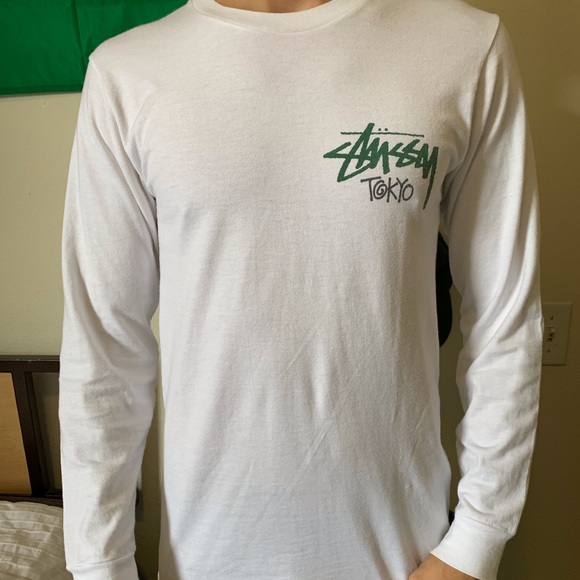 Stussy | Shirts | Stussy Tokyo Classic White Longsleeve Tee